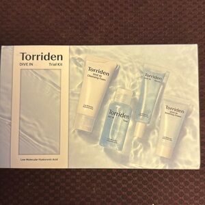 Torriden DIVE-IN Trial Kit, Hyaluronic Acid Infused Daily Skincare Kit